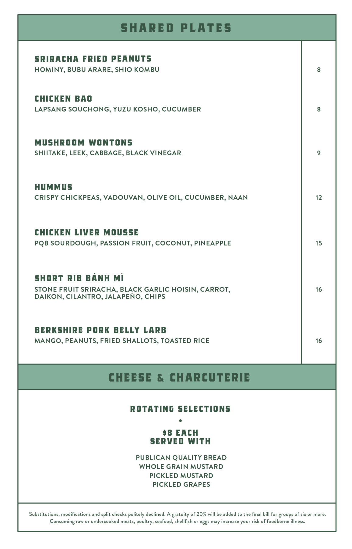 Dorians Menu FoodOnly-01